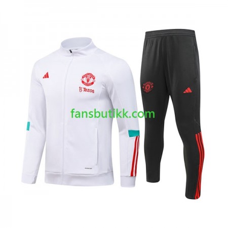 Manchester United Hvit Treningsdresser 2023-2024